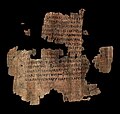 Papyrus 33 Fragment 1(G 39783) verso Acts 7:13–18