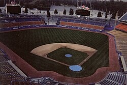 Dodger Stadium in 2000