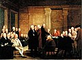 Congress Voting Independence (1784–1788)