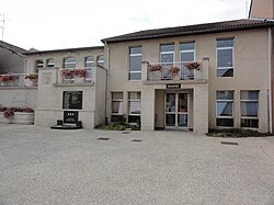 The town hall in Bruley