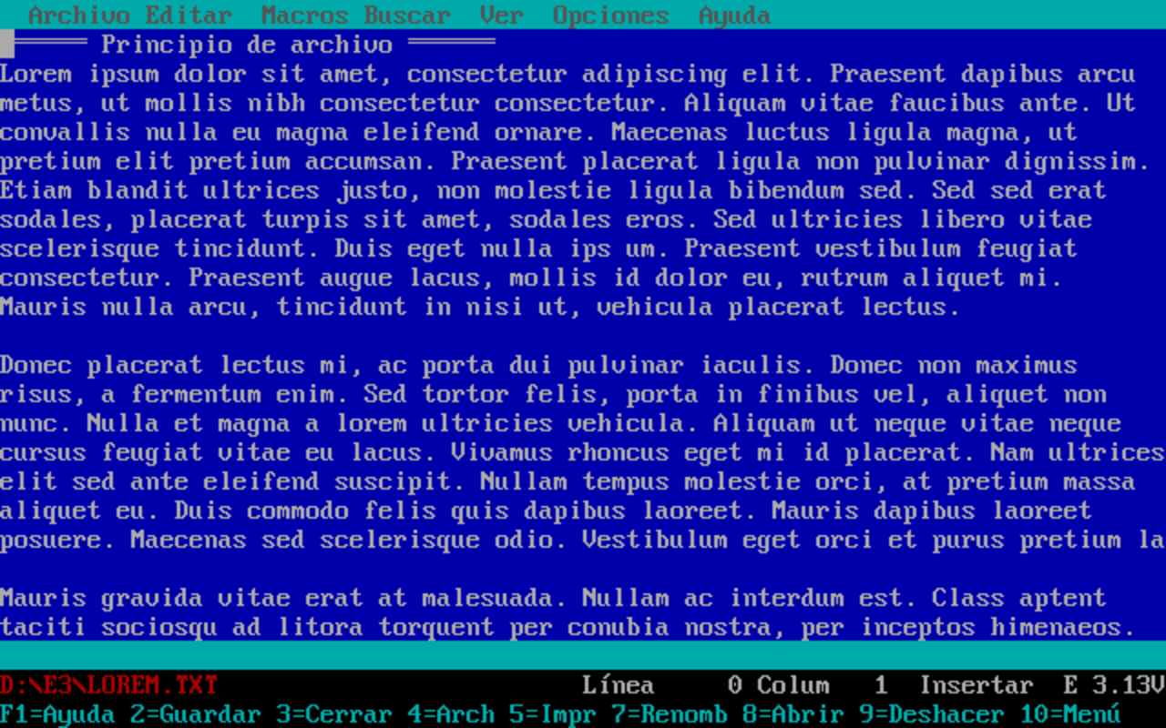 Texteditor E version 3.13V spanish 01.png
