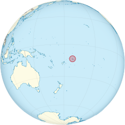Location of Samoa