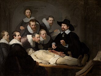 The Anatomy Lesson of Dr. Nicolaes Tulp, Rembrandt, 1632