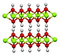 Structure of Mg(OH)2