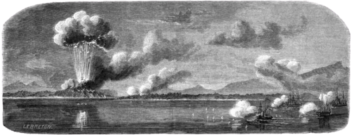 Bombardment of An Hải citadel and Điện Hải citadel by Franco-Spain Alliance.