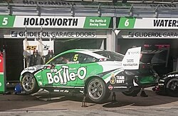 The Ford Mustang GT of Lee Holdsworth at the 2019 Adelaide 500