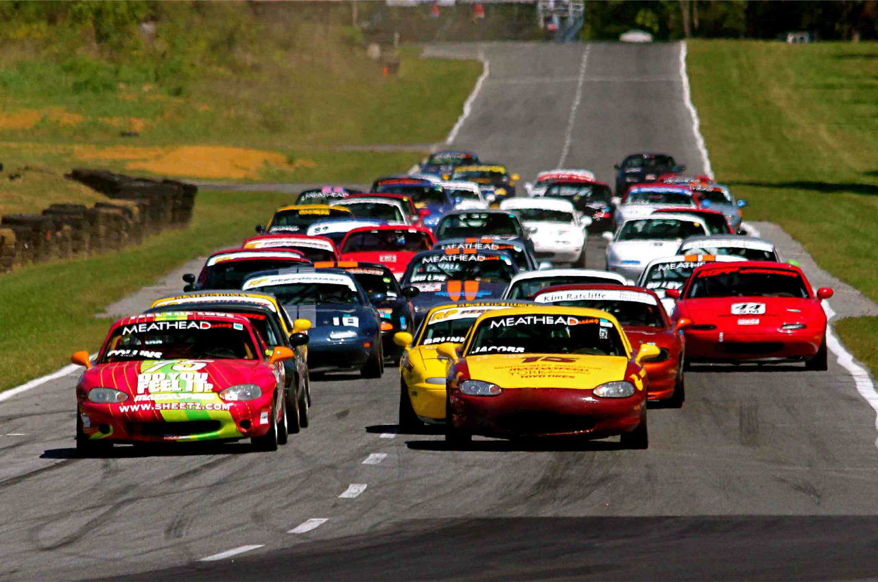 Spec Miata Start MEATHEAD Racing Summit Point.png