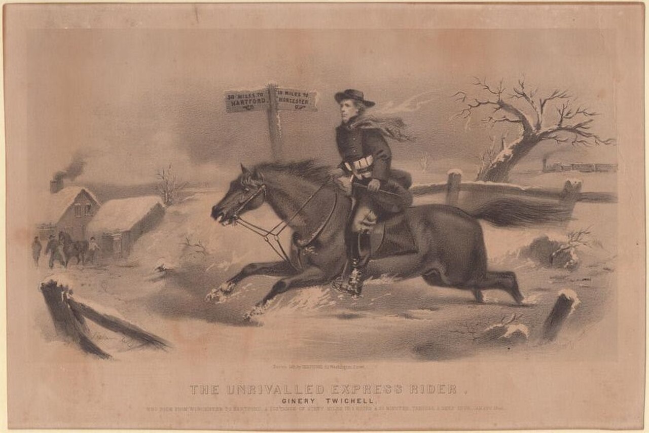 The Unrivaled Express Rider, Ginery Twichell.jpg