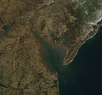 Delaware Bay in January 2011