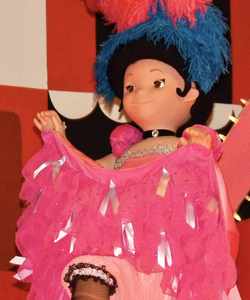 Can-can doll in the Disneyland version of It's a Small World
