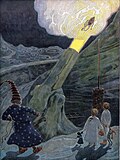 The Moon Cannon, from Mondfahrt, 1919