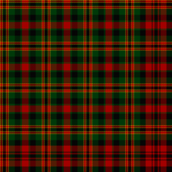 Bottom-right corner of blanket with total border selvedge; approximation based on photo of real blanket discovered in Nova Scotia, but probably Scottish, c. 1780s