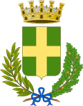 Coat of arms in use during the Italian rule of the city