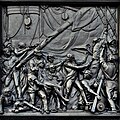 The Death of Nelson at Trafalgar by John Edward Carew, the relief on the south face of the plinth