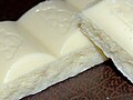 Because white chocolate contains exclusively cocoa butter instead of liquor, it is classified as sugar confectionery instead of chocolate.[needs update]