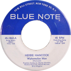 one of side-A labels by Blue Note Records