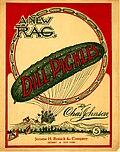 Cover for 1906 U.S. ragtime piece "Dill Pickles"