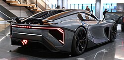 LFA Concept rear view