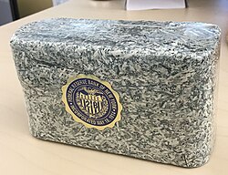 Briquetted US dollar by Federal Reserve Bank of New York (approx. 1,000 pieces, 1 kg)
