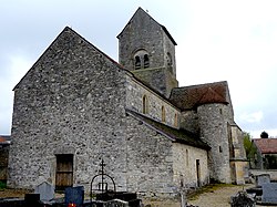 The church in Marfaux