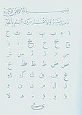 Albanian Arabic alphabet