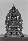 Jain Altarpiece with Vimalanatha in Los Angeles County Museum of Art, 15th century