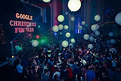 Google Christmas party 2013