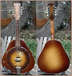 1930 National Triolian resonator mandolin