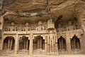 Tirthankara statues at Siddhachal Caves inside Gwalior Fort, Madhya Pradesh