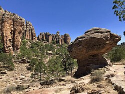Sierra de Organos National Park in Mexico