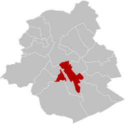 Ixelles municipality in the Brussels Capital Region
