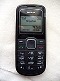 Nokia 1202-2 RH-112 with Russian-language UI and Cyrillic button labels