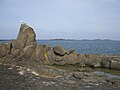 Ramore Head, looking towards the Skerries.