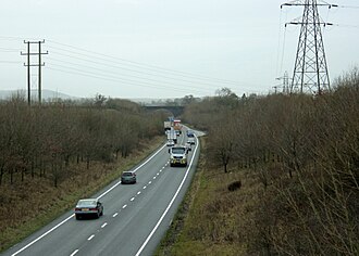 A361 Frome bypass looking south from Clink Road - geograph.org.uk - 1630330.jpg