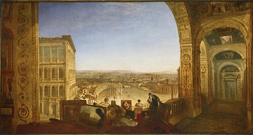 Rome from the Vatican, 1820