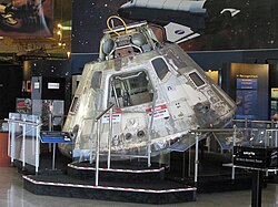 CM in museum exhibit