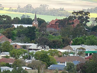 View from Gundry's Hill over Kapunda in the Hundred of Kapunda