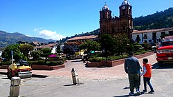 Central square of Mongua