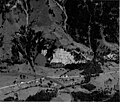Aerial photograph of Mitholz, c. 1930, before construction of the munitions facility
