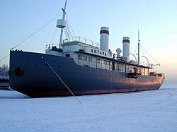 Angara [ru] was launched in 1900 and is one of the oldest surviving icebreakers.