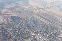 Aerial view of Saint-Amable