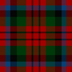 The most conventional of the Clan MacDuff tartans (main Wilsons' pattern)