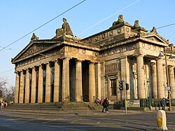 Royal Scottish Academy, Edinburgh, Scotland, by William Henry Playfair, 1822-1826