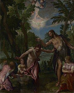 Paolo Veronese The Baptism of Christ, 1588