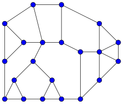 A Halin graph with 21 vertices