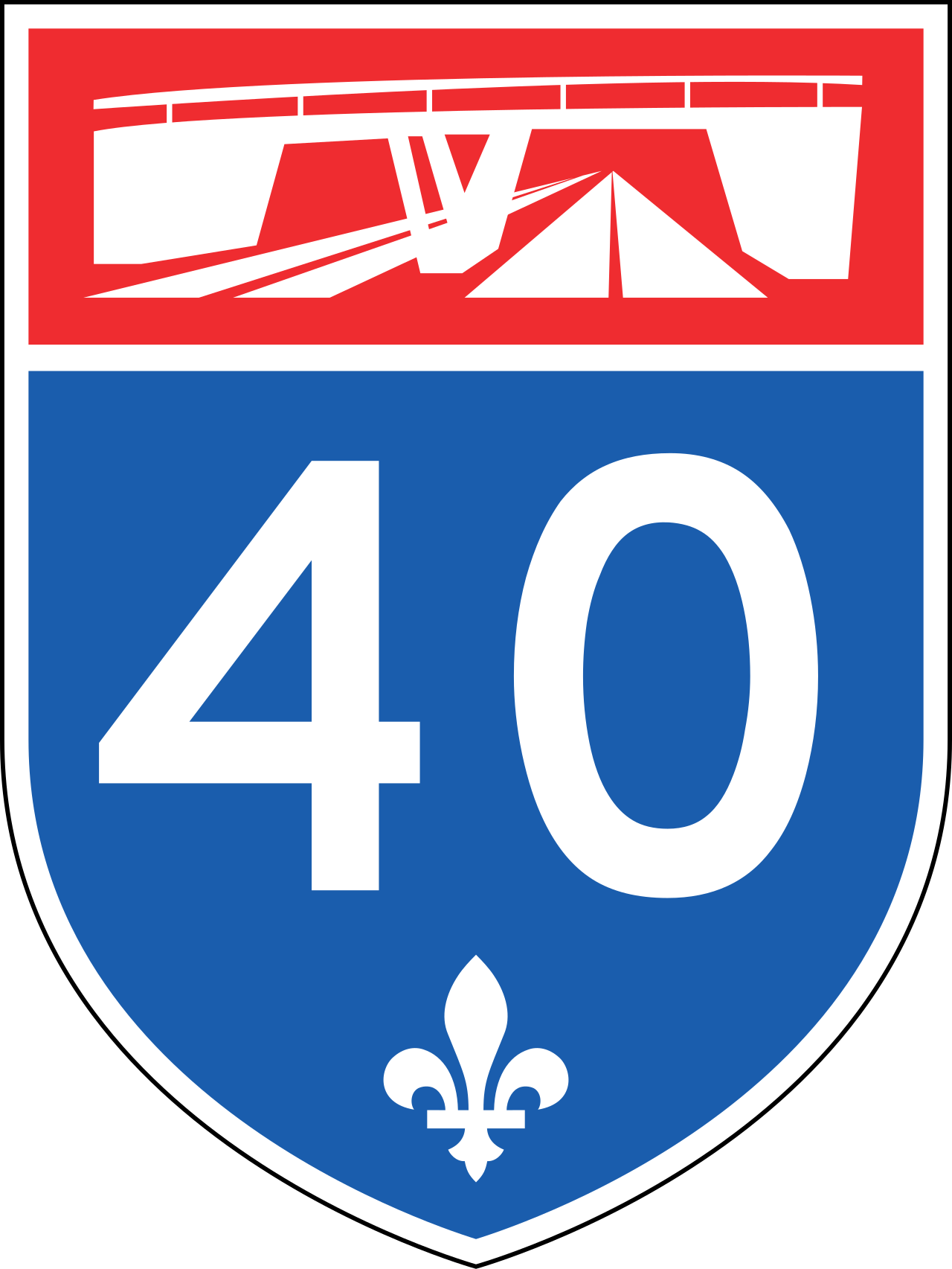 Quebec Autoroute 40.svg