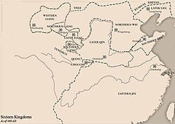 Later Yan in 400 AD