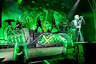 Powerwolf performing at Zeltfestival Rhein-Neckar in 2019