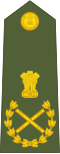Hindi: फ़ील्ड मार्शल, romanized: pheeld maarshal (Indian Army)[18]