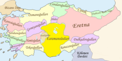 Location of Eshrefids